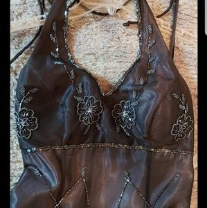 Black Silky Prom/Homecoming Dress